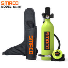 Smaco-mini cilindro de oxigênio para mergulho, s400plus, com embalagem, equipamento de mergulho 2024 - compre barato