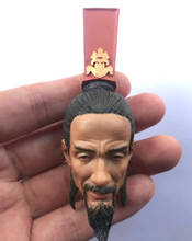 1/6 escala tres reinos Si Mayi cabeza esculpir antiguo hombre soldado cabeza tallado modelo de juguete 2024 - compra barato