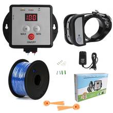 Electric Pet Dog Fence Thick Cable Rechargeable Waterproof Dog Training Collar Electronic Wireless Shock Fenceing System 2024 - buy cheap