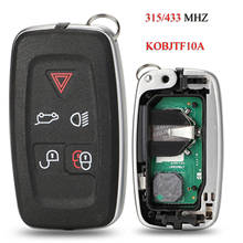 jingyuqin Remote Smart Car Key For Land Rover LR4 Range Rover Evoque Sport 5Buttons 315Mhz/433Mhz KOBJTF10A 2024 - buy cheap