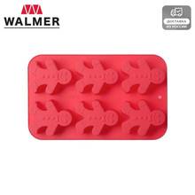 Силиконовая форма для выпечки на 6 кексов Walmer Gingerman, W27261628