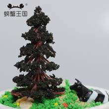 1:87 Scale Model Pine Trees Cedar Landscape Miniature Train Railway Layout Scenery Dioramas 2024 - buy cheap