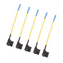 5pcs Car ACU ATO/ATC Blade Fuse Tap Holder Wire Cable Electrical Connection 2024 - buy cheap