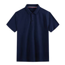 Camisa polo masculina, camisa polo de marca para o verão com manga curta, camisa preta e branca de algodão, plus size 8xl 2024 - compre barato