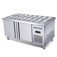 TS1200-600R Hot Sales Commercial Stainless Steel Refrigerated/Freezer Dual Use Sea Food Vegetable Fruit Salad Pre Work Table 2024 - buy cheap