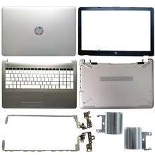 Funda trasera plateada para ordenador portátil HP, cubierta trasera con bisel frontal, bisagras, reposamanos, para HP 15-BS, 15T-BS, 15-BW, 15Q-BU, 924892-001, novedad 2024 - compra barato