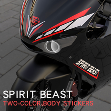 Adesivo moto spirit beast para motocicletas, acessórios à prova d'água para benelli, honda, yamaha, triumph, kawasaki, royal enfield, ducati, bmw e suzuki 2024 - compre barato