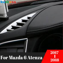 For Mazda 6 Atenza 2017 2018 ABS Matte Dashboard Air Condition Outlet Vent Decoration Trim Molding Interior Sticker Car Styling 2024 - buy cheap