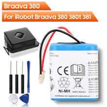 Batería de repuesto Original para iRobot Roomba, 380, 380t, 381 menta, 5200C, 5200 mAh, recargable, 2000 auténtica, con herramientas gratuitas 2024 - compra barato
