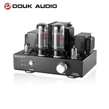 Douk amplificador de tubo de vácuo, mini amplificador de áudio estéreo de ponta única classe a hifi com válvula integrada amplificador de potência 2024 - compre barato