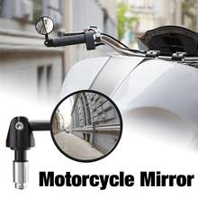 Pair CNC Aluminum 7/8" Motorcycle Rear View Handle Bar End Mirrors for Honda Suzuki Motorcycle Chopper 2024 - buy cheap