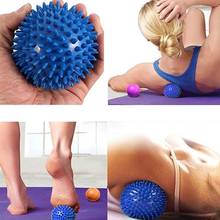 Durable PVC Spiky Massage Ball Trigger Point Sport Fitness Hand Foot Pain Relief Plantar Fasciitis Reliever Hedgehog 7cm Balls 2024 - buy cheap