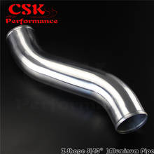 Z / S Shape Aluminum Intercooler Intake Pipe Piping Tube hose 102mm 4" inch L=500mm 2024 - buy cheap