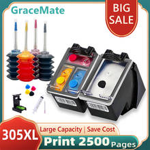 GraceMate-cartucho de tinta para impresora, Compatible con Hp 650, Deskjet 1510, 1515, 1516, 2645, 2646, 2648, 3545, 3546, 3548, 4510, 4515 2024 - compra barato