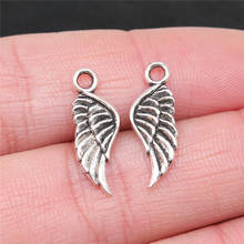 WYSIWYG 20pcs 21x8mm Angel Wings Charm 3 Colors Bird Wing Charms For Jewelry Making Necklace Bracelet Making 2024 - buy cheap