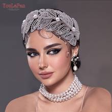 Youlapan-tiara de noiva hp366, luxo, cor prata, casamento, coroa, acessórios para cabelo, joias para casamento 2024 - compre barato