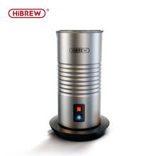 HiBREW Milk Frother Frothing Foamer Cold/Hot Latte Cappuccino Chocolate fully automatic Milk Warmer Cool Touch M1 2024 - купить недорого