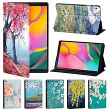 Tablet Case for Samsung Galaxy Tab S4 T830 T835 10.5"/S5e T725/S6 T865/S6 Lite 10.4" P610 P615/S7 T875 11" Painting Slim Cover 2024 - buy cheap