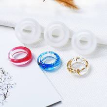 New Transparent Silicone Mould Dried Flower Resin Decorative Craft DIY Arc Ring Mold Type Epoxy Resin Molds for Jewelry 2024 - buy cheap