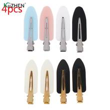 4 Pcs No Bend Seamless Hair Clips Side Bangs Women Girls Styling Hairpins Fix Fringe Barrette Makeup Washing Face Accessories 2024 - buy cheap
