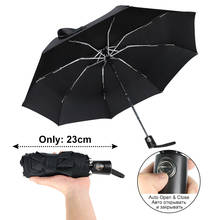 Ultraleve Mini Bolso 5Fold Umbrella Chuva Mulheres Homens Totalmente Automática Guarda-chuva à prova de Chuva À Prova D' Água Pequena зонт женский Crianças Parasol 2024 - compre barato