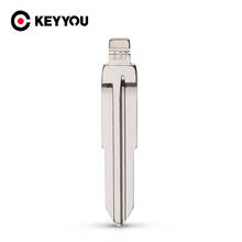 KEYYOU 1PCS 137# Metal Blank Uncut Flip KD Remote Key Blade For Ssangyong S170 2024 - buy cheap