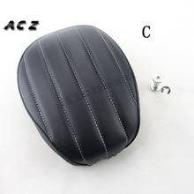 ACZ Motorcycle 6 Types Passenger Rear Seat Pillion Cushion Pad Seat For Harley Sportster XL 1200 883 72 48 Forty-Eight 2010-2015 2024 - buy cheap