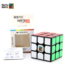 Новый оригинальный moyu mf3rs2 MoFangJiaoShi 3x3x3 куб Волшебная Головоломка Черный/stickerless профессиональные высококачественные Обучающие игрушки, подарки 2024 - купить недорого