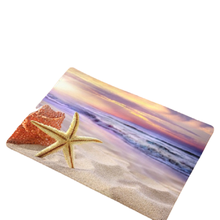 CAMMITEVER красивое небо пляж песчаное море Подстилка со звездами площадь прикроватный коврик напольный коврик Гостиная Спальня украшение дома 2024 - купить недорого