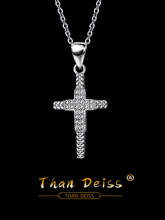 s925 Sterling Silver Believers in jesus Classic Cross Christian Jewelry Pendant Europe And The United States Simplicity 2024 - buy cheap