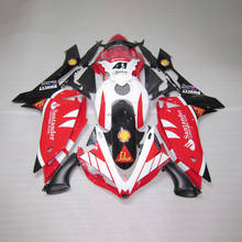Conjunto de carrocería para motocicleta, kit de carenado de inyección de alto grado, en color rojo, negro y blanco, para Yamaha YZFR1 YZF R1 07 08, YB07, años 2007 y 2008 2024 - compra barato