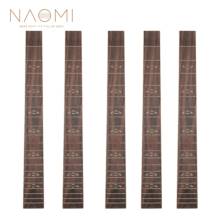 NAOMI 5PCS Guitar Fretboard 41'' 20 Frets Guitar Fretboard Acoustic Folk Guitar Rosewood Fretboard Fingerboard Guitar Parts 2024 - buy cheap