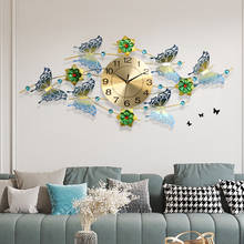 3D butterfly wall clock Modern hanging wall digital clock wall decorations living room wall ornament wall stickers home decore 2024 - buy cheap