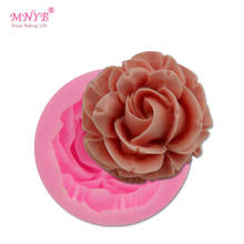 Bloom Rose Silicone Cake Mold 3D Flower Fondant Mold Cupcake Jelly Candy Chocolate Decoration Baking Tool Moulds FQ2825 2024 - buy cheap