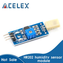 HR202 влажности Сенсор модуль испытания влажности модуль обнаружения влажности 3,3 V 5 V 2024 - купить недорого