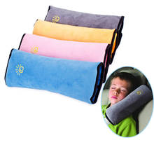 Cinturón de seguridad automático para niños y bebés, almohada con arnés, almohadilla de hombro, cubierta de protección, soporte de almohadas para niños pequeños 2024 - compra barato
