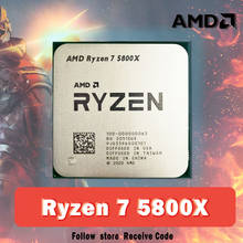 Процессор AMD Ryzen 7 5800X R7 5800X 3,8 ГГц, Очо-ядерный процессор, 16 hilos, 7 нм L3 = 32M, 100-000000063 разъем AM4 2024 - купить недорого