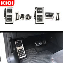 Pedais Do Carro para Volkswagen VW T-roc Troc KIQI 2017 2018 2019 2020 LHD EM MT Gás Brake Resto cobertura do pedal Pad Peças de Reposição 2024 - compre barato