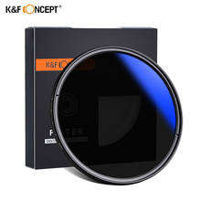 K & f concept 37-filtro nd para lentes, 82mm 52mm 58mm 62mm 67mm 72mm 77mm., filtro ajustável/variável de lente, nd2 a nd400, densidade neutra. 2024 - compre barato