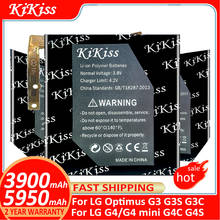 KiKiss BL 51YF/53YH/54SH/49SF батарея для LG Optimus G3 G4 G3s G3C G4C G4S D724 D855 H815 H840 BL-54SH BL-51YF BL-53YH 2024 - купить недорого