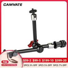 CAMVATE 11" Articulating Arm Friction Magic Arm With 1/4"-20 Threaded Studs & Shoe Mount For Monitor/Microphone/Flash Mounting 2024 - buy cheap