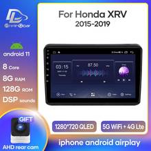 4G Lte Android 9,0 GPS Мультимедийная навигационная система для HONDA Vezel XRV 2015-2019 лет автомобильный dvd-плеер Подушка подголовник радио 2024 - купить недорого