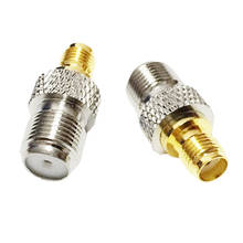 1pc SMA Female to F Type Jack RF Coax Adapter Connector Straight Wholesale New 2024 - buy cheap