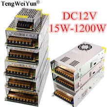 ac dc12v 1000W 1200W switching power supply converter alimentatore 110V /220V to 12v 5A 10A 15A 20A 30A 40A LED driver for CCTV 2024 - buy cheap