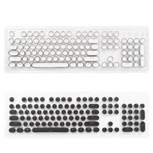 DIY Keycap Retro Steam Punk Typewriter Mechanical Keyboard 104 87 Standard Keys 2024 - buy cheap
