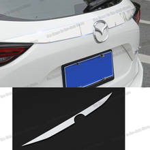 Lsrtw2017 Stainless Steel Car Tail Door rear Logo Trims for Mazda Cx-5 2017 2018 2019 2020 2021 Accessories decoration Cx5 2024 - buy cheap