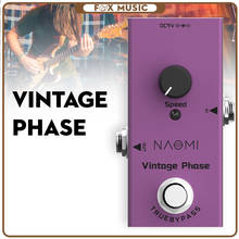 Naomi pedal de efeito de guitarra, pedal para guitarra acústica de 9v com design desvio verdadeiro 2024 - compre barato