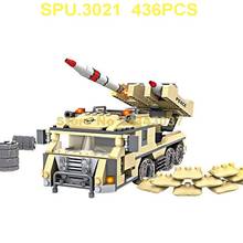 13340 436pcs Military Air Defense Missile Vehicles Building Blocks Toy 2024 - buy cheap