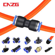 Pneumatic Fitting Pipe Air Connector Tube Quick Release Fittings Water Push In Hose Plastic 4/6/8/10/12/14mm PU PY Connectors 2024 - buy cheap