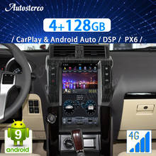 Radio Multimedia con GPS para coche, unidad principal de navegación con Android 9, 128/64/32, pantalla Tesla, para TOYOTA LAND CRUISER Prado 150, 2014-2017 2024 - compra barato